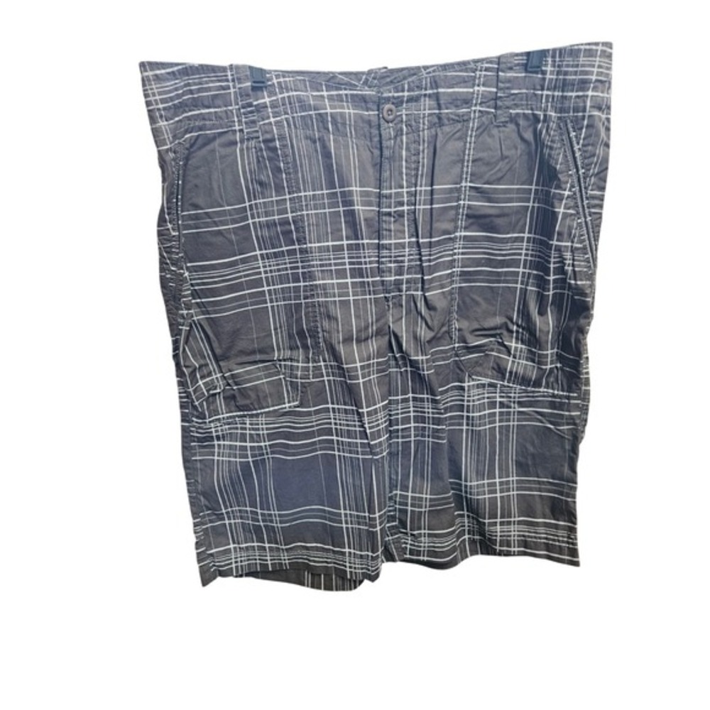 Nike Sportswear Plaid Shorts Mens XL Brown Black White Casual